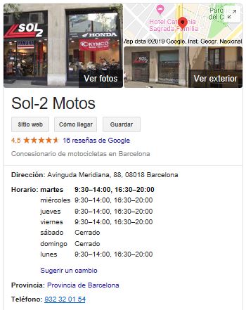 sol-2 Motos